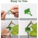 thumbnail image 4 of 100Pcs Climbing Plant Support Clip, Self Adhesive Plant Clip, Vine Wall Clip, Plant Support Hook Clip (Green), 4 of 5