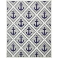 thumbnail image 3 of Unique Loom Metro Rug Gray/Ivory 7' 10" x 10' Rectangle Geometric Beach/Nautical Perfect For Living Room Bed Room Dining Room Office, 3 of 7