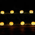 thumbnail image 3 of Luz Led De Halloween, Linterna De Calabaza Naranja, Suministros De Vacaciones Para Patio, Jardín, Césped Vogacara HA045204-01, 3 of 6