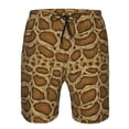 thumbnail image 4 of Naloa Snake Skin Men's Beach Shorts, Surfing shorts, Swim trunks, Quick Dry Swim Trunks for Surfing Beach Fun - Small, 4 of 9