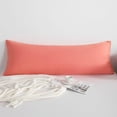thumbnail image 2 of Under 10 Pillow Case Brushed Microfiber Body Pillow Cover Soft and Cozy Full Body Pillowcase for Adults 20" X 54" Khaki (Not Include Body Pillow), 2 of 5