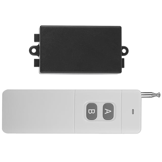 Interruptor de control Remoto ANGGREK de 3KM 12V DC 2CH Inalámbrico