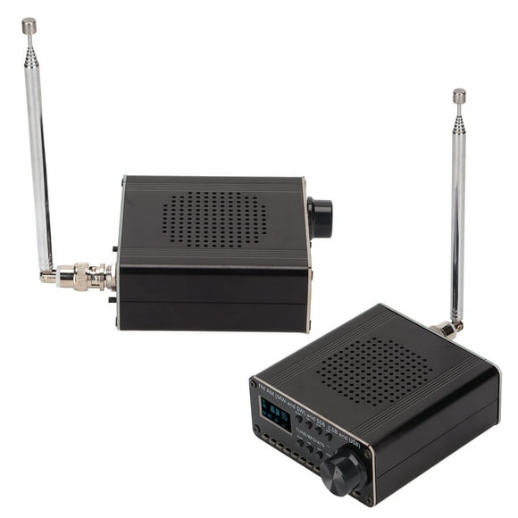 Full Band Receiver Scanner, Radio Recorder Built in Battery SSB LSB USB DSP Digital Decoding FM AM MW SW Multi Conversion for Worldwide Reception