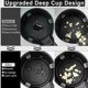 thumbnail image 4 of Typpkmm 2/ Car Cup Holder with Coaster Silicone Cup Holder Insert 4pcs, 4 of 7