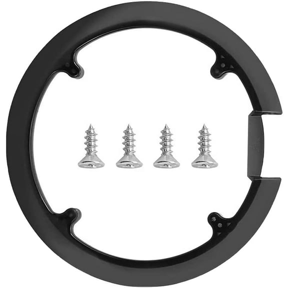 BUZIFU Bike Chain Guard Protector 42/44T Chainring Guard Plastic For Mountain Bike Black