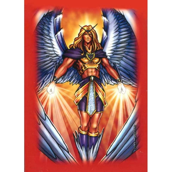 Card Supplies Angel Manga Red Card Sleeves
