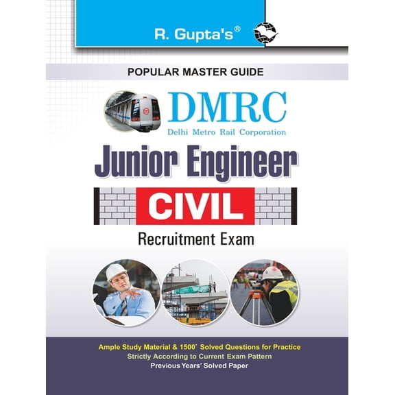 Dmrc: Junior Engineer Civil Exam Guide, (Paperback)