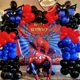 thumbnail image 2 of 1 juego de globos de látex de Spiderman, juguete para niños, decoración para fiesta temática de cumpleaños, kit de arco de guirnalda para baby shower, suministros de globos de aire, 2 of 4