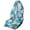 Tropical Hibiscu Floral, variant on Bulopur Sea Turtle Front Car Seat Towel Universal Sweat Carseat Protector for Beach Breathable Athletic Towel for Summer Car Decor Fit SUV Sedan Truck