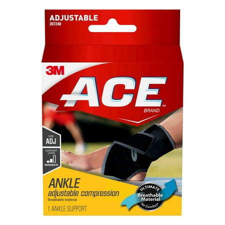 ACE Ankle Support, Adjustable (Best Ankle Brace For Arthritis)
