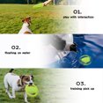 thumbnail image 5 of Platillo volador de juguete para perros, indestructible, para interiores y exteriores, flotante, para piscinas, patios y playas, 5 of 5
