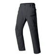 thumbnail image 2 of Dwelliawo Men's Tactical Pant Waterproof Lightweight Cargo Pant with Pockets Stretch Hiking Cooling Outdoor Work Pantalones Black S, 2 of 4