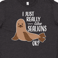 thumbnail image 4 of Inktastic I Just Really Like Sea Lions Ok Youth T-Shirt, 4 of 5