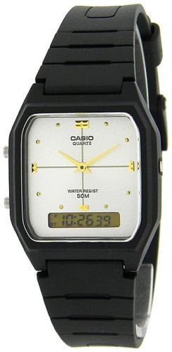 dual time zone digital watch
