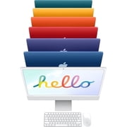 Apple iMac 24 All-In-One Computer, Apple M4, 16GB RAM, 256GB SSD, MacOS Sequoia, MWUC3LL/A