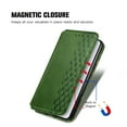 thumbnail image 4 of Allytech for Samsung Galaxy S22 5G Case with Card Slots, Premium PU Leather Cover TPU Bumper Kickstand Magnetic Adsorption Shockproof Flip Wallet Case for Galaxy S22 6.1 inch 2022, Green, 4 of 6