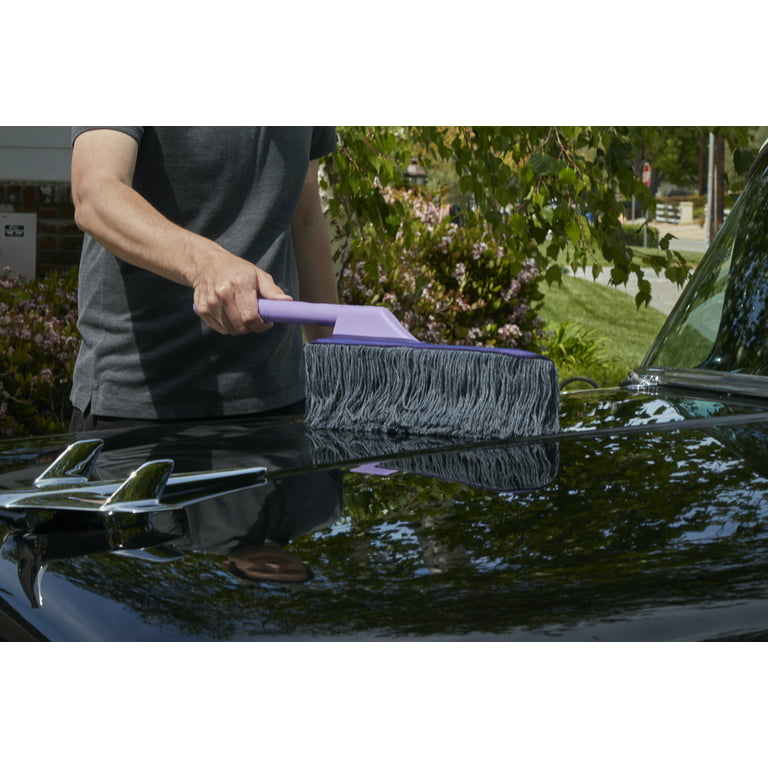 The Original California Car Duster Plastic Handle and Soft Cotton Mop 62443, Best Duster for Cars & Trucks for Sale