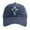 Navy, variant on Womens Hats Unisex Jesus Cross Embroidered Washed Baseball Cap Casual Outdoor Sun Black One Size