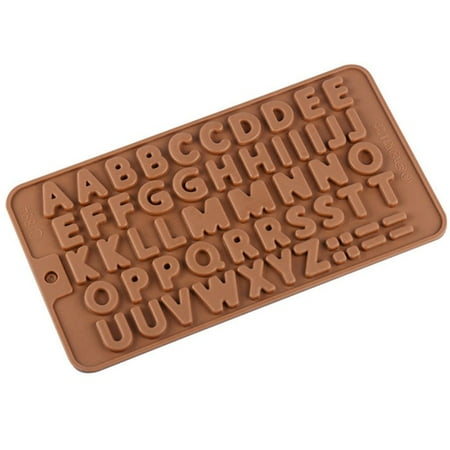 

Livesture Silicone Chocolate Brown Love Heart Mold Gift Box Letter Mould