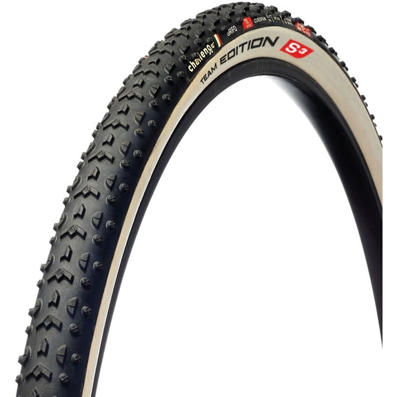 Challenge Grifo Team Edition Tire - 700 x 33, Tubular, Black/White, Handmade