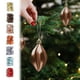 thumbnail image 1 of Xihbxyly Adornos Navideños con Forma de Palomitas de Maíz, Diseño de Plástico Galvanizado, 12 Piezas para Colgar En El Árbol, Estilo Melocotón Único, Decoración Navideña para Interiores y Exteriores,, 1 of 6