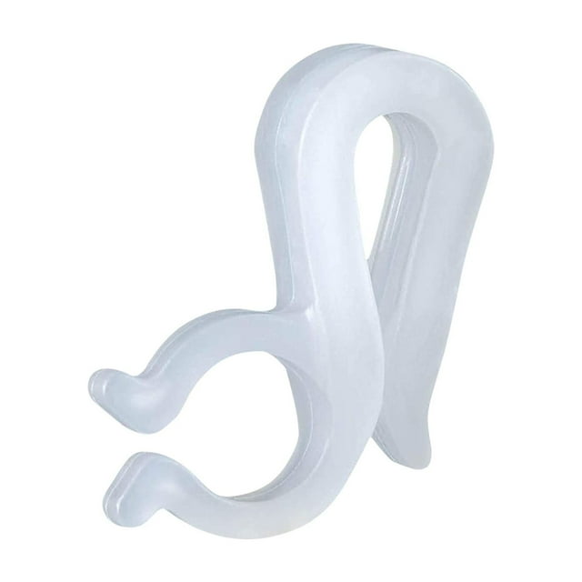 WHEANG Hooks for Hanging Christmas Light Hooks Mini Gutter Hang Hooks Plastic Clip Outside String Lights One Size Multi-Color