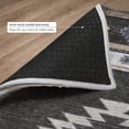 thumbnail image 6 of Addison Rugs Dream Shag Premium Machine Washable Transitional Aztec Midnight Rectangle Rug, 9' x 12', 6 of 8