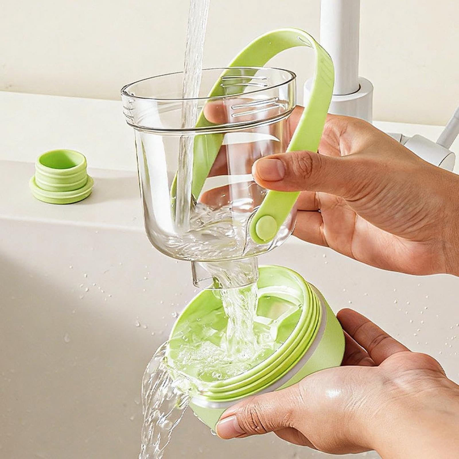 2-in-1 Ice Cube Bottle, Easy Press Ice Tray Water Bottle, Portable Ice Maker Kettle, Leak Proof Lid Ice Bottle, Touch-Free Vertical Ice Maker, Freezer Ice Cube Bottle, Reusable Ice Making Bottle