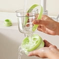thumbnail image 4 of 2-in-1 Ice Cube Bottle, Easy Press Ice Tray Water Bottle, Portable Ice Maker Kettle, Leak Proof Lid Ice Bottle, Touch-Free Vertical Ice Maker, Freezer Ice Cube Bottle, Reusable Ice Making Bottle, 4 of 5