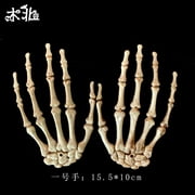 1 Pairs Halloween Skeleton Hands Model for Halloween Decoration Terror Scary Props