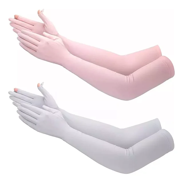Guantes Largos Uv Para Conducir, Para Mujer