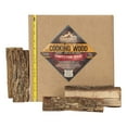 thumbnail image 2 of Smoak Firewood 25-30 Pound Hickory Kiln Dried USDA Cooking Grade Wood Mini Logs, 2 of 5