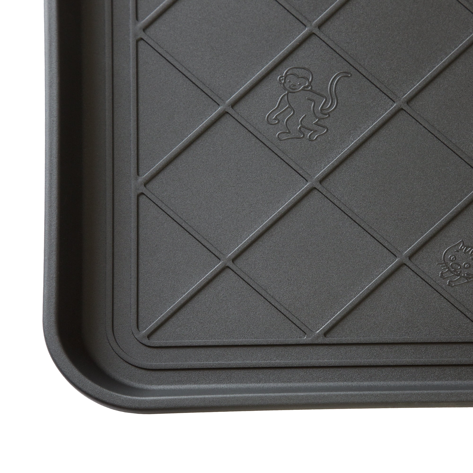 Boot-Tray Heavy Duty Rubber Mat with Lip Waterproof Shoe Mat Tray for  Entryway Indoor Multi Use Catch All Trays Entryway Shoe Storage Shoe  Organizer