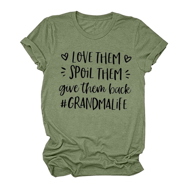 Camiseta de cuello redondo de moda para mujer, camiseta de manga corta, camiseta con estampado de letras, blusa Pompotops hkajfhjk459563