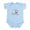 Sky Blue, variant on CafePress - Stork Baby Czech Rep. USA Infant Bodysuit - Baby Light Bodysuit, Size Newborn - 24 Months