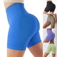 thumbnail image 2 of Pantalones De Yoga EláSticos Para Mujer/Pantalones Cortos Deportivos De Cintura Alta, 2 of 4