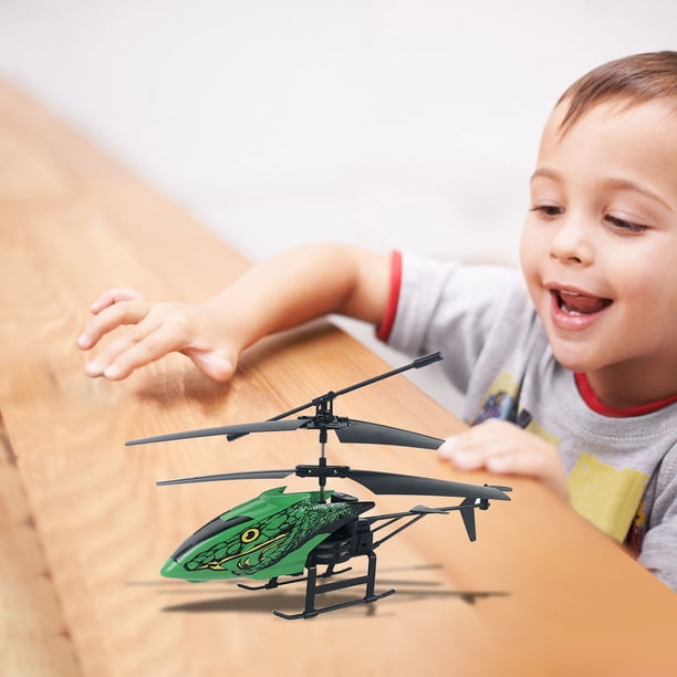 Charmofun Helicoptere Telecommande, 2.4G Hélicoptère RC avec 7 Lumières, 3 Batteries, 33 Minutes Vol, 4,5 Canaux Hélicoptère Télécommandé avec Gyro, Avion RC Cadeau pour Enfants 6+ Ans (Bleu