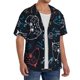 thumbnail image 2 of Balery Joystick Gamepad Camisa Casual de Manga Corta con Botones para Hombre, Texturizada, Estilo Cubano, para Playa, Verano-XX-Large, 2 of 5