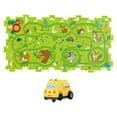 thumbnail image 3 of Puzzle Tracks Set Slot Rail Juguetes Para Nios Para Nios En Edad Preescolar Nios Pequeos Nios 8 Piezas Rompecabezas Animal Sunnimix Pistas de rompecabezas, 3 of 7