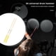 thumbnail image 4 of 1 par de baquetas cómodas baquetas de madera piezas de instrumentos musicales portátiles, 4 of 8