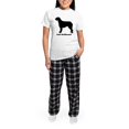 thumbnail image 5 of CafePress - Irish Wolfhound Women's Light Pajamas - Women's Short Sleeve Print T-Shirt and Pants Light Cotton Pajama Set, 5 of 7