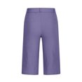 thumbnail image 4 of LLYWEY Womens Chino Summer - Plus Size Bermuda Walking - Business Casual Dressy Short Pockets Pants Stretchy, 4 of 9