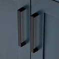 thumbnail image 4 of Ariel Hepburn 55 In. Rectangle Sink Vanity With 0.75 In. Carrara White Countertop In Midnight Blue, 4 of 9