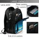 thumbnail image 4 of Fotbe Night Sky Beach Scene Mochila con Estampado y Puerto USB para Hombre y Mujer, Mochila Antirrobo, Mochila de Viaje, Mochila Escolar, Mochila Universitaria, 4 of 7