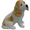 thumbnail image 1 of Michael Carr Designs MCD80094 Cocker Épagneul Chiot&44; Blanc et Bronzage - Moyen, 1 of 3