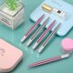 thumbnail image 4 of Microblading Pens 10 Piece Manual Eyebrow Pens Microblade Pen Aluminum Microblading Hand Tools Light Manual Microblade Tool Microblade Holder for Make, 4 of 5