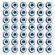thumbnail image 1 of 150pcs Evil Eye Dome Beautiful Evil Eye Charms Decoración elegante para joyas de bricolaje, 1 of 5