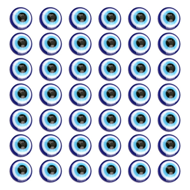 150pcs Evil Eye Dome Beautiful Evil Eye Charms Decoración elegante para joyas de bricolaje