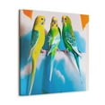 thumbnail image 2 of Parakeet Abstractions, - Canvas, 2 of 10