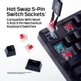 thumbnail image 3 of Teclado gamer HyperX Eve 1800 RGB de membrana negro, 3 of 9